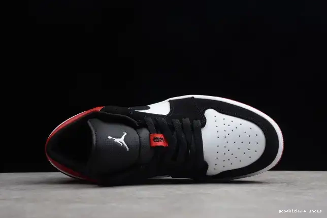 Rep Low 1 553558-116 Black Jordan Toe Air 0511